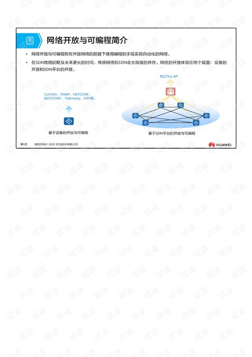 華為慕課軟件定義園區(qū)網(wǎng)絡(luò)的開(kāi)發(fā)與實(shí)踐課件下載與網(wǎng)絡(luò)軟件開(kāi)發(fā)指南